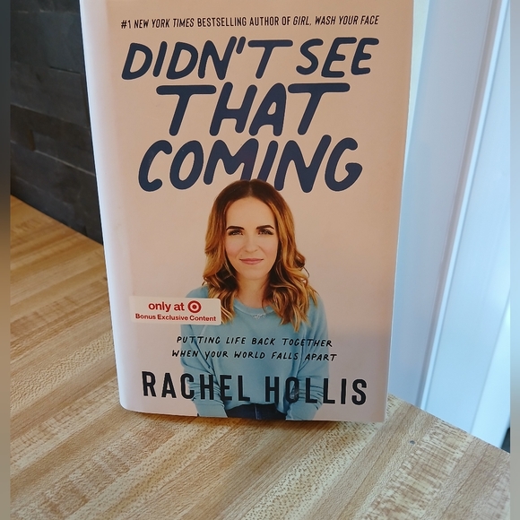 Accessories - Didn't See That Coming Hardcover Bag NWT By Rachel Hollis